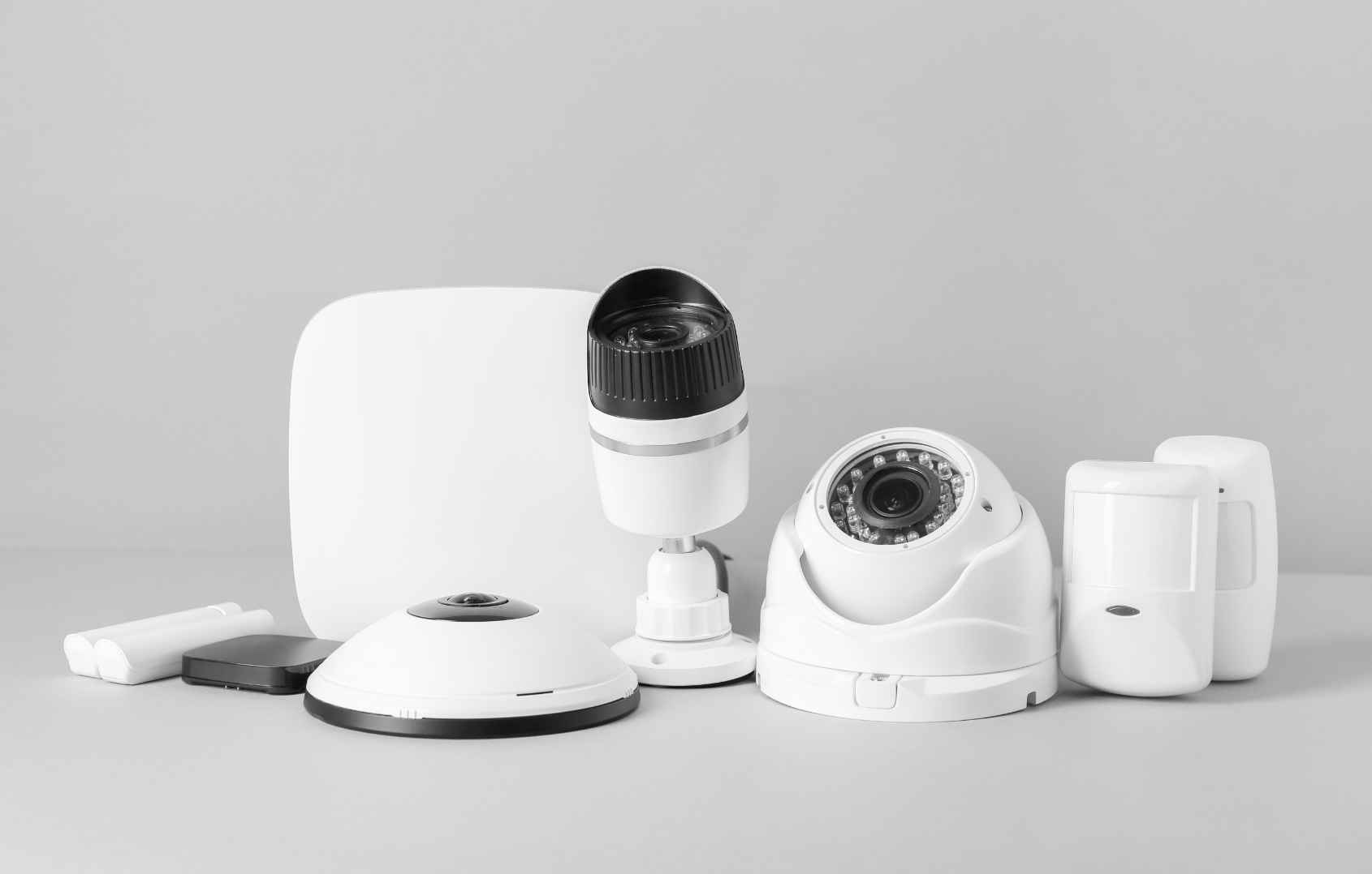 a collection of security sensors